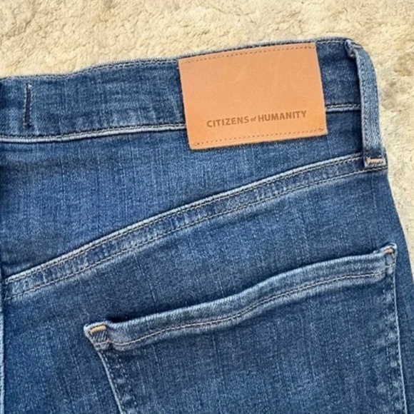 Citizens of Humanity Isola Cropped Boot Cut Women's Blue Jeans Size 27 - Picture 3 of 16